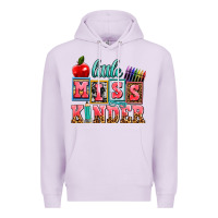 Lilac little miss kinder Premium Hoodie - AdoDesignShop