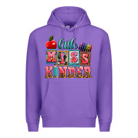 Purple little miss kinder Premium Hoodie - AdoDesignShop