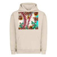 Pigment French Oak baseball leopard turquoise cactus sunflower Urban Hoodie - JahusDesignShop