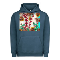 Pigment Midnight Navy baseball leopard turquoise cactus sunflower Urban Hoodie - JahusDesignShop