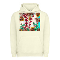 Pigment Pistachio baseball leopard turquoise cactus sunflower Urban Hoodie - JahusDesignShop