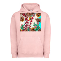 Pigment Salmon baseball leopard turquoise cactus sunflower Urban Hoodie - JahusDesignShop