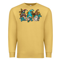 Antique Gold western cross gnomes Premium Sweatshirt - Zillion Design Studio