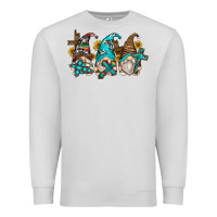 Dove Grey western cross gnomes Premium Sweatshirt - Zillion Design Studio