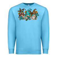 Ocean Blue western cross gnomes Premium Sweatshirt - Zillion Design Studio