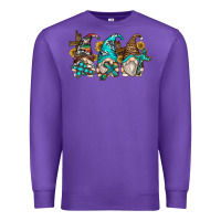 Purple western cross gnomes Premium Sweatshirt - Zillion Design Studio