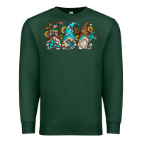 Sports Green western cross gnomes Premium Sweatshirt - Zillion Design Studio