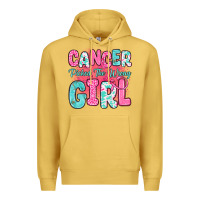 Antique Gold cancer picked the wrong girl Premium Hoodie - JahusDesignShop