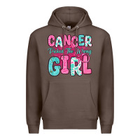 Coffee cancer picked the wrong girl Premium Hoodie - JahusDesignShop