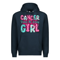 Navy cancer picked the wrong girl Premium Hoodie - JahusDesignShop