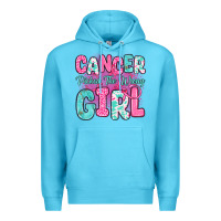 Ocean Blue cancer picked the wrong girl Premium Hoodie - JahusDesignShop