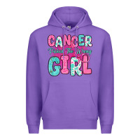 Purple cancer picked the wrong girl Premium Hoodie - JahusDesignShop