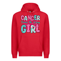 Red cancer picked the wrong girl Premium Hoodie - JahusDesignShop