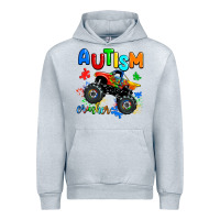 Heather Grey autism crusher Urban Hoodie - AdoDesignShop