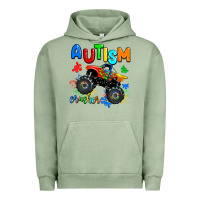 Pigment Oil Green autism crusher Urban Hoodie - AdoDesignShop