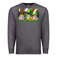 Charcoal Heather tennis gnomes Premium Sweatshirt - Zillion Design Studio
