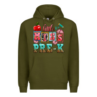 Army Green little miss pre k Premium Hoodie - AdoDesignShop