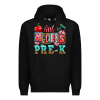 Black little miss pre k Premium Hoodie - AdoDesignShop