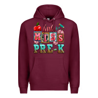 Burgundy little miss pre k Premium Hoodie - AdoDesignShop