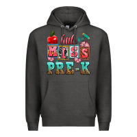 Charcoal Heather little miss pre k Premium Hoodie - AdoDesignShop