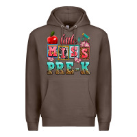 Coffee little miss pre k Premium Hoodie - AdoDesignShop