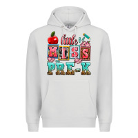 Dove Grey little miss pre k Premium Hoodie - AdoDesignShop