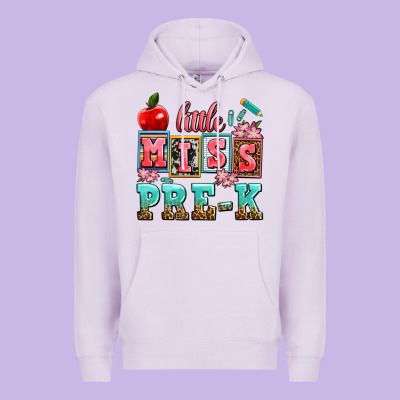 Little Miss Pre K Premium Hoodie Designed By Adodesignshop