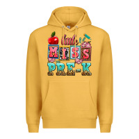 Mustard little miss pre k Premium Hoodie - AdoDesignShop