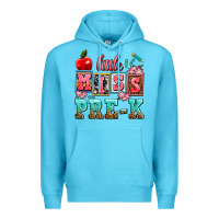 Ocean Blue little miss pre k Premium Hoodie - AdoDesignShop
