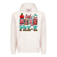 Pale Pink little miss pre k Premium Hoodie - AdoDesignShop