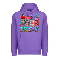 Purple little miss pre k Premium Hoodie - AdoDesignShop