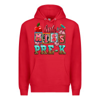 Red little miss pre k Premium Hoodie - AdoDesignShop