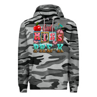 Slate Camo little miss pre k Premium Hoodie - AdoDesignShop