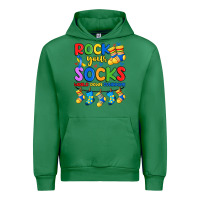 Emerald rock your  world down syndrome Urban Hoodie - Artiststas
