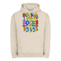 Pigment French Oak rock your  world down syndrome Urban Hoodie - Artiststas