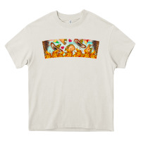Cream Nach Valentine Heavy Core Tee - CowhideDigitalArt