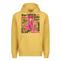 Antique Gold breast cancer ribbon Premium Hoodie - JahusDesignShop