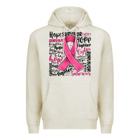 Oatmeal Heather breast cancer ribbon Premium Hoodie - JahusDesignShop