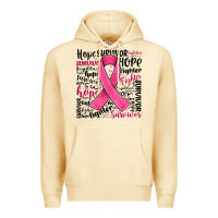 Pina Colada breast cancer ribbon Premium Hoodie - JahusDesignShop