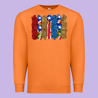Premium Sweatshirt puerto rico republic brushstrokes