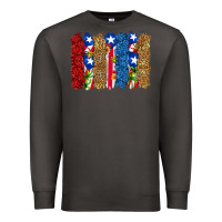 Smoke puerto rico republic brushstrokes Premium Sweatshirt - RanaPortraitStore