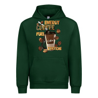 Forest Green energy coffee fuel station Urban Hoodie - Artiststas