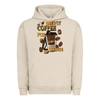 Pigment French Oak energy coffee fuel station Urban Hoodie - Artiststas