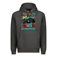 Charcoal Heather ready to school crush preschool Premium Hoodie - AdoDesignShop