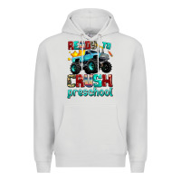 Dove Grey ready to school crush preschool Premium Hoodie - AdoDesignShop
