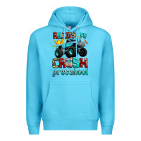 Ocean Blue ready to school crush preschool Premium Hoodie - AdoDesignShop