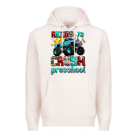Pale Pink ready to school crush preschool Premium Hoodie - AdoDesignShop