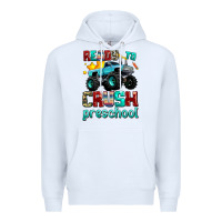 White ready to school crush preschool Premium Hoodie - AdoDesignShop