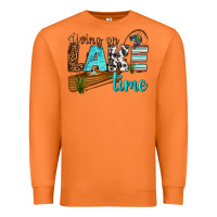 Carrot living on lake time Premium Sweatshirt - texasbilliewilder