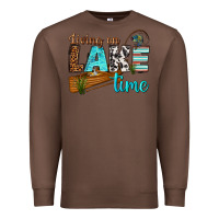 Chestnut living on lake time Premium Sweatshirt - texasbilliewilder